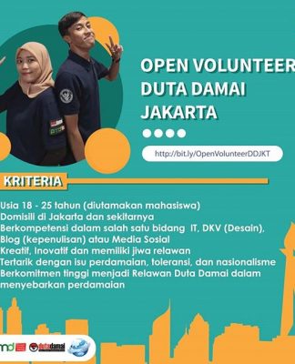 Open Volunteer DD Jakarta 2020